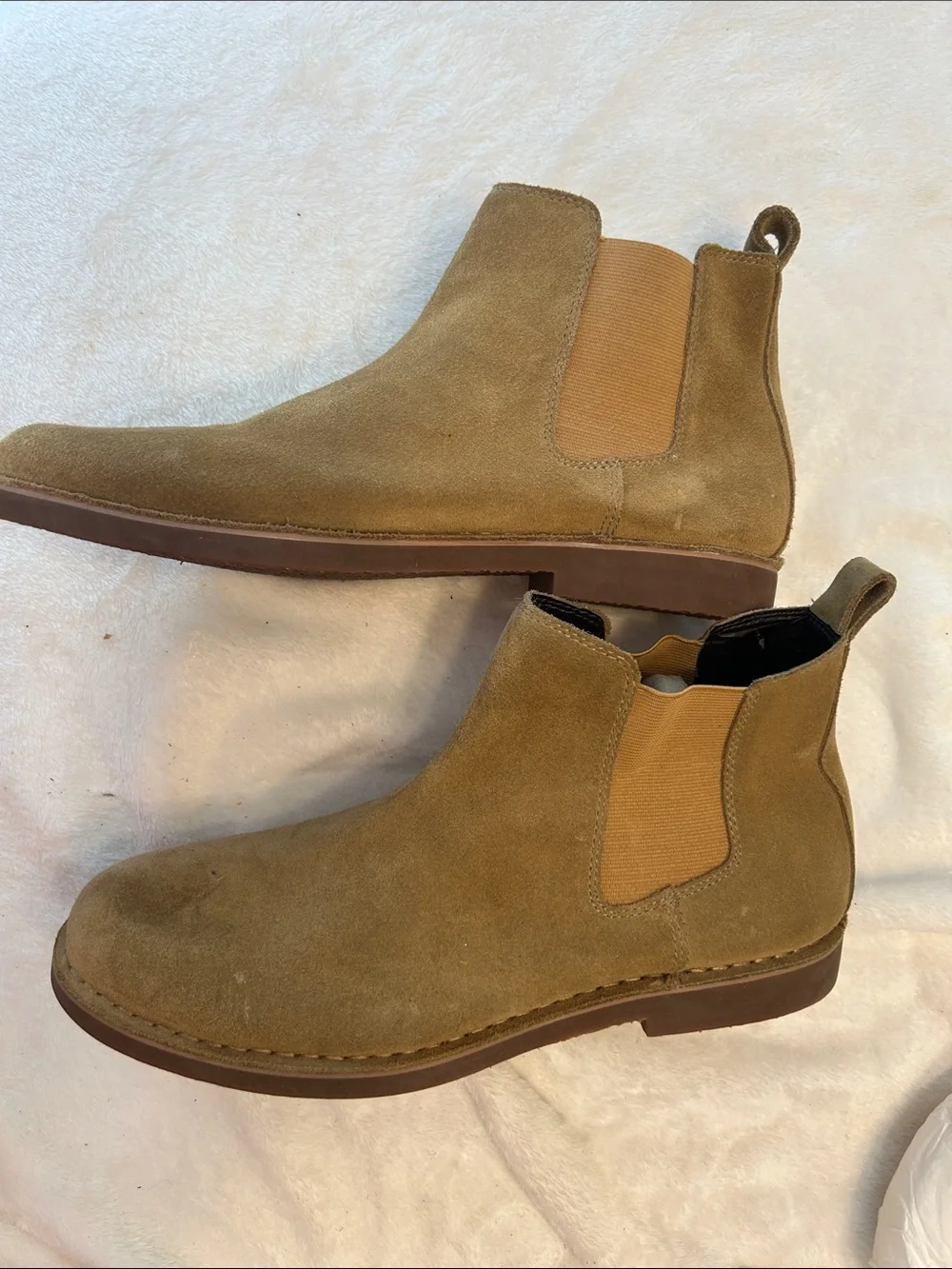 bp Men's Chukka Boots in Tan Suede
